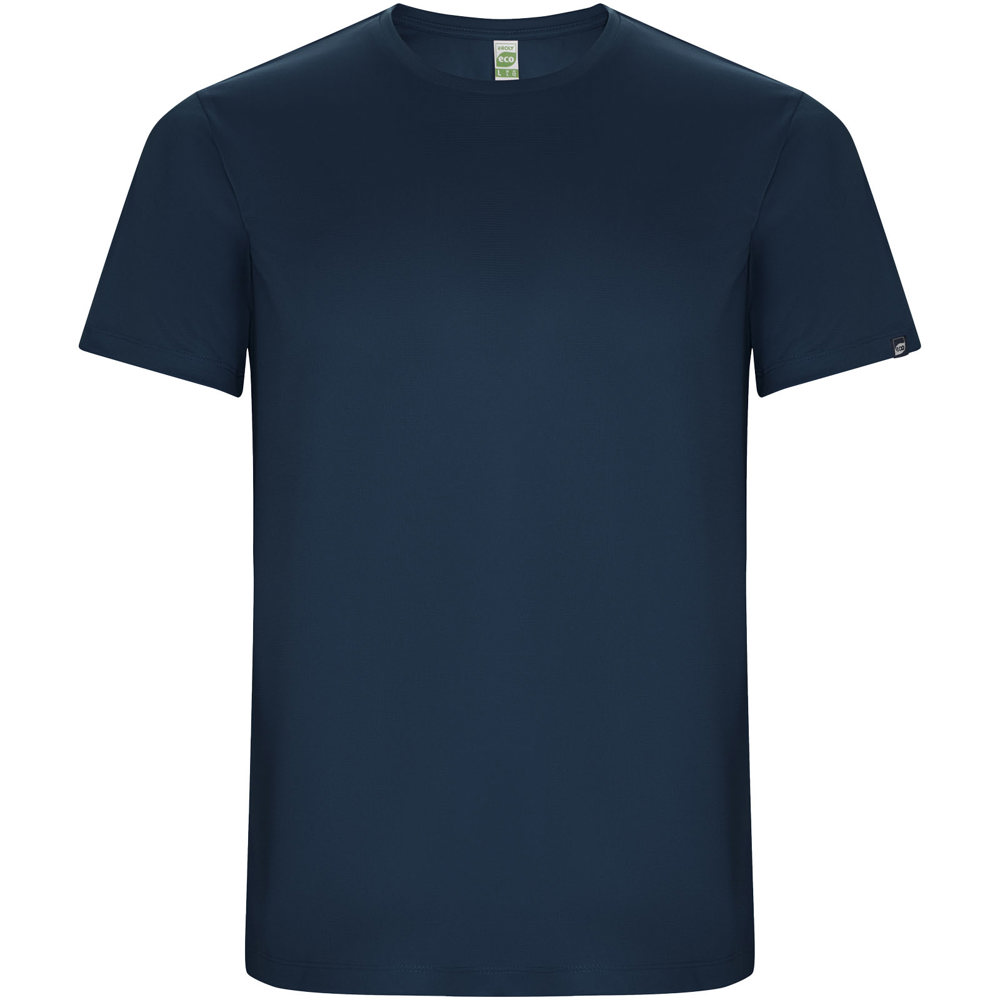 Imola 135 g/m² sportshirt met korte mouwen voor heren - Marineblauw