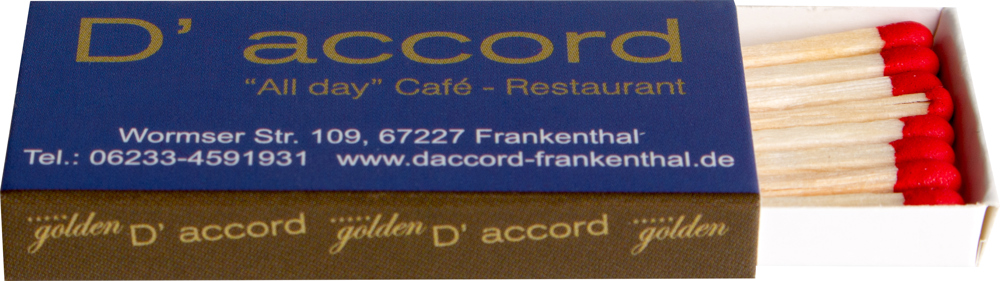 Luciferdoosje 5,5 x 2,7 x 0,7 cm