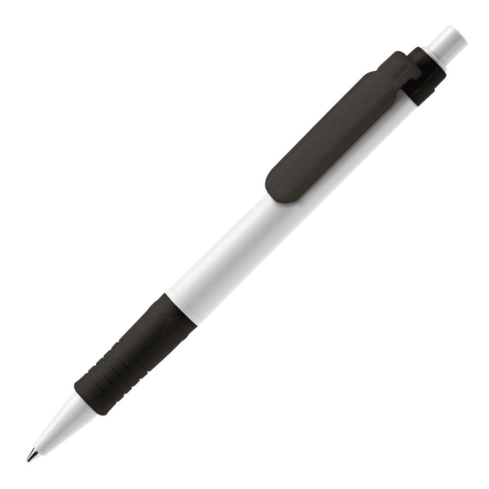 Balpen Vegetal Pen hardcolour - Wit / Zwart