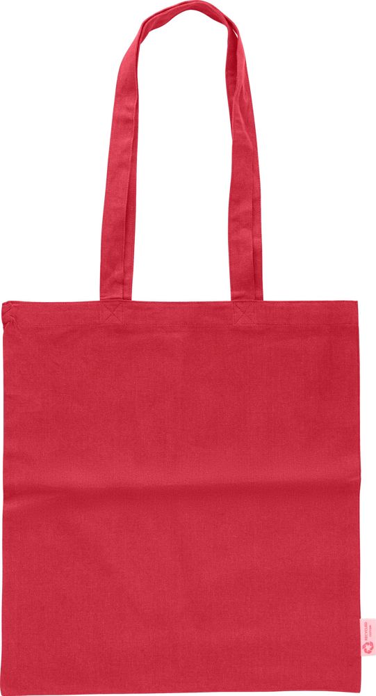 Boodschappentas Cassiopeia | Gerecycled katoen | 120 g/m² - Rood