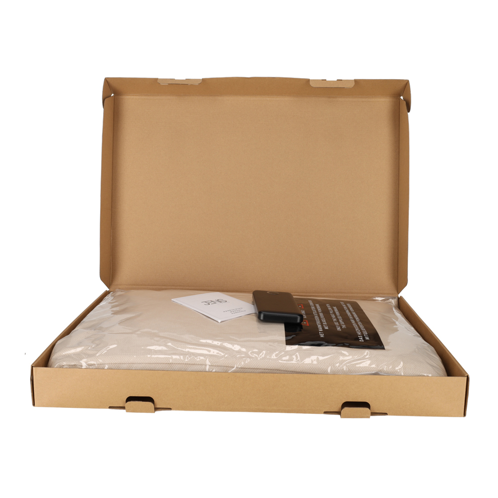 JENS Living Warmtekussen RPET 60x40 Taupe