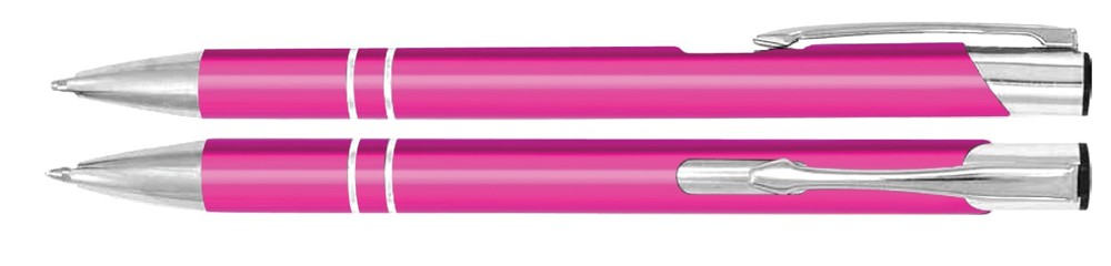 Aluminium balpen Marseille - Fuchsia