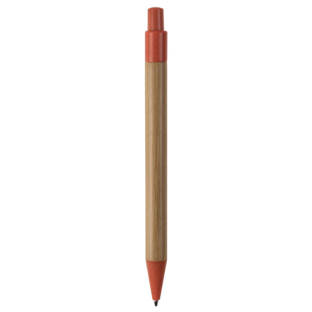 Ball pen bamboe met tarwestro