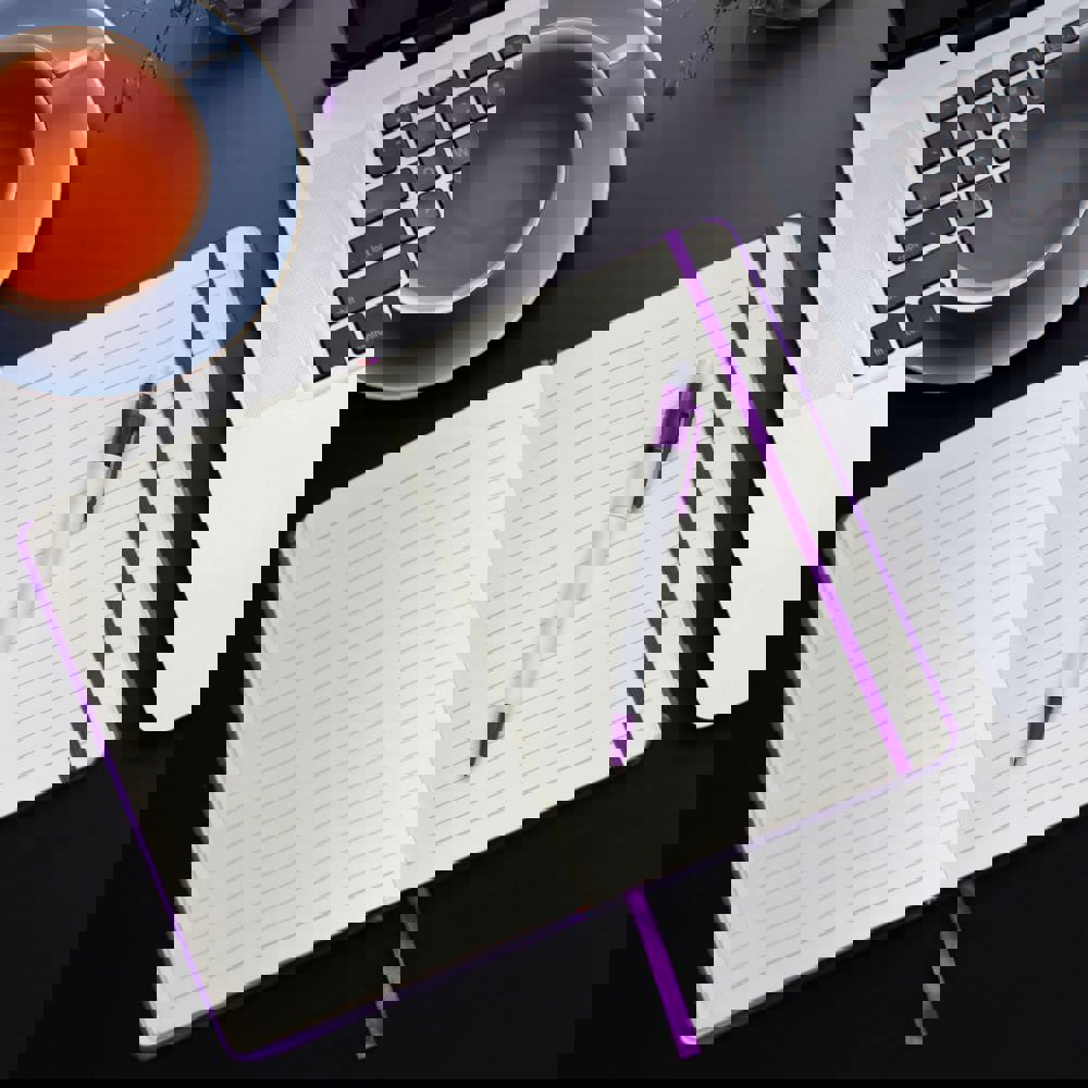 A5-notitieboek van PU