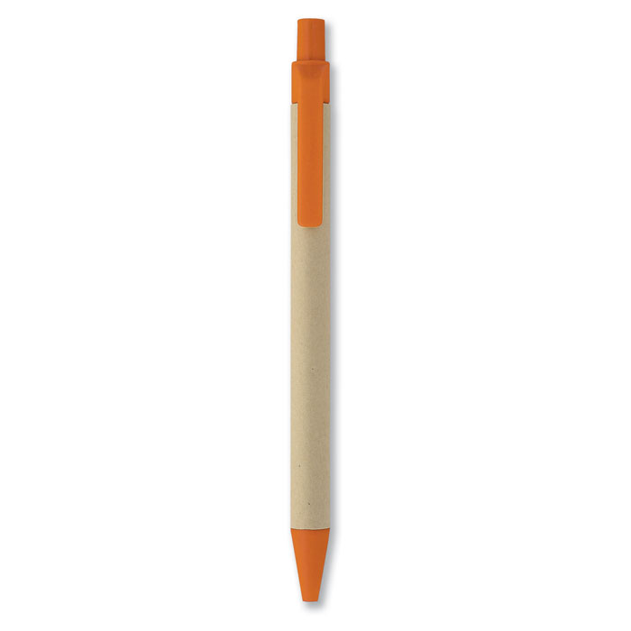 CARTOON - Balpen van papier/maïs - Oranje