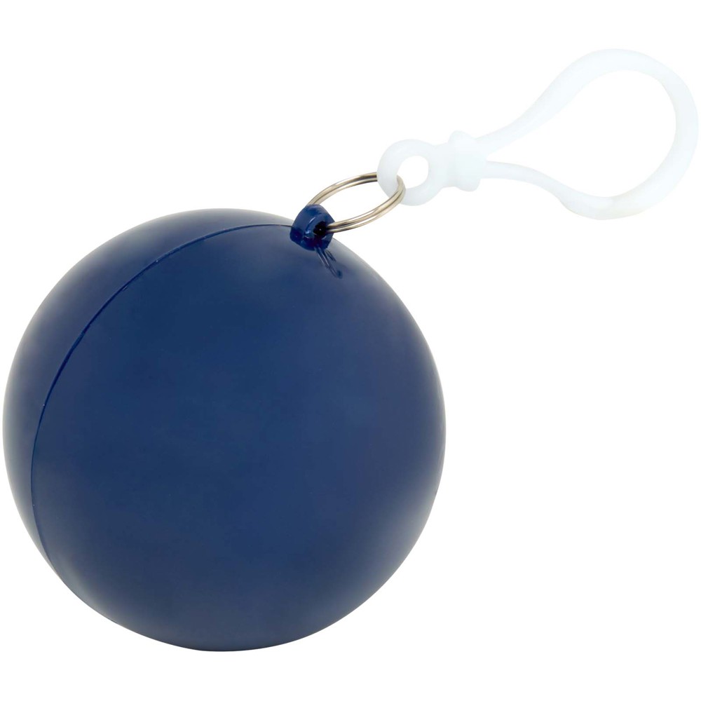 Fog poncho in ronde plastic verpakking met karabijnhaak