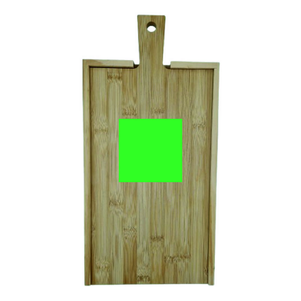 Wijnkist met schuifdeksel plank 2-vaks