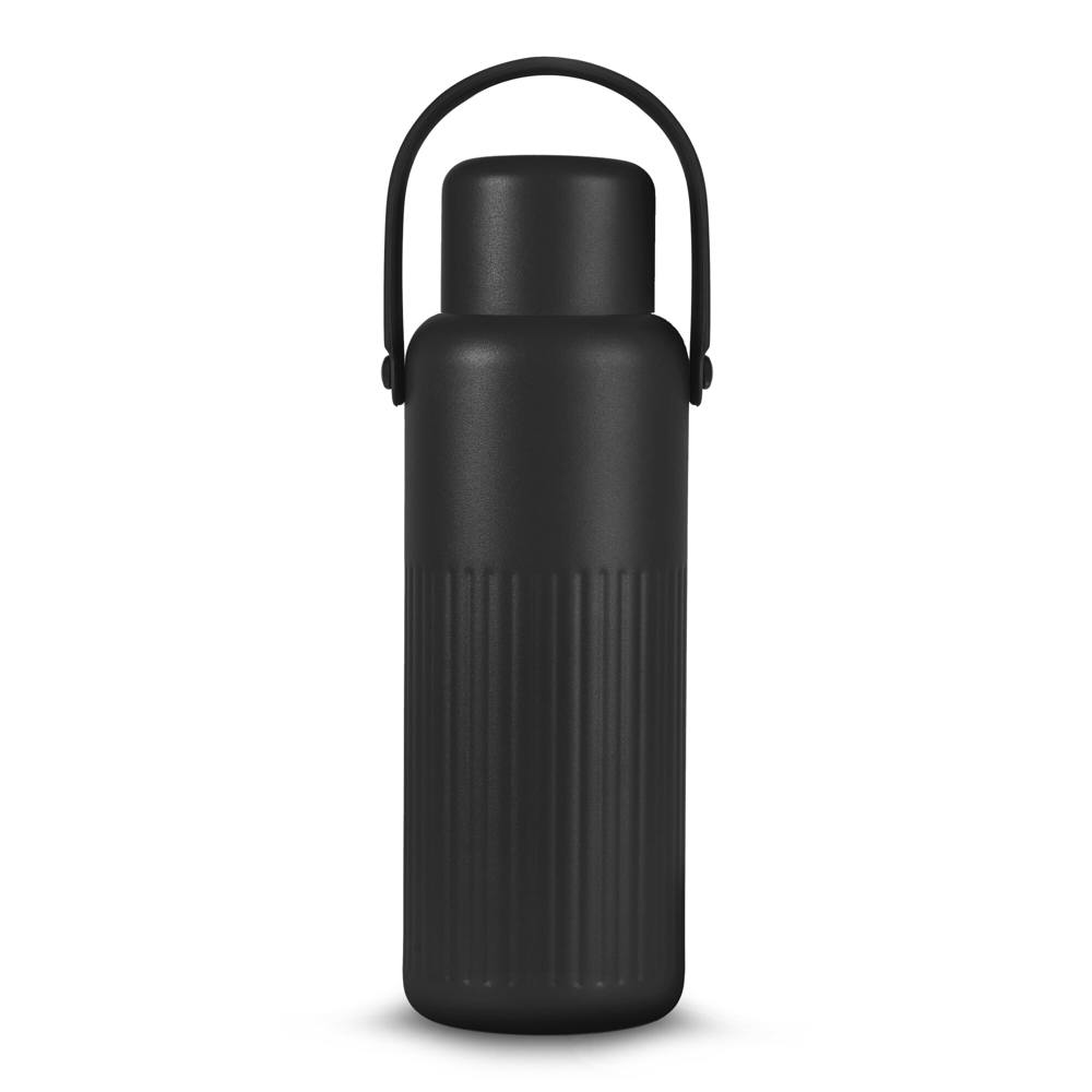 Sagaform Theo Thermosfles (gerecycled) 1 L - Zwart