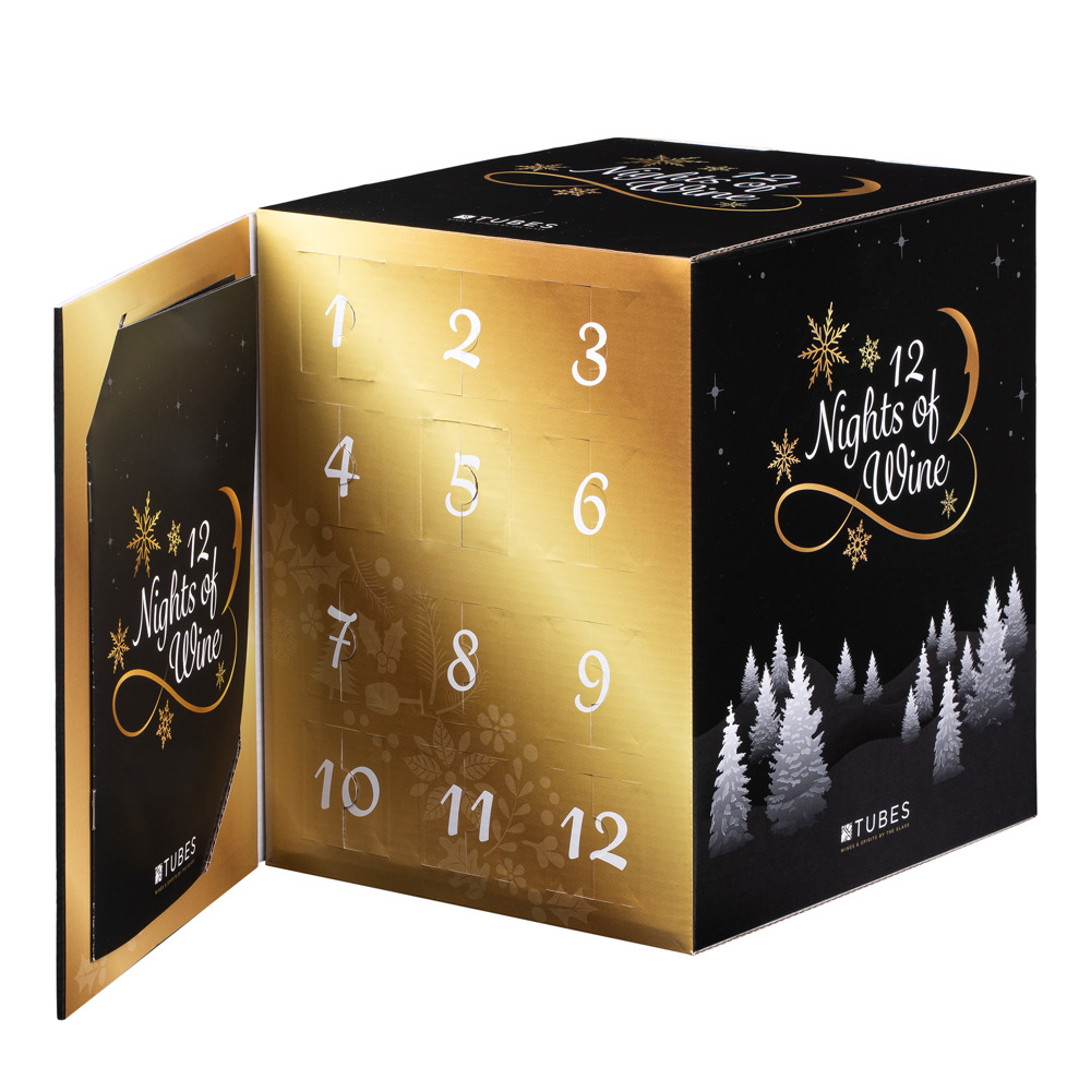 12 nights of wine 2026 | rPET |12 x 100 ML | rPET