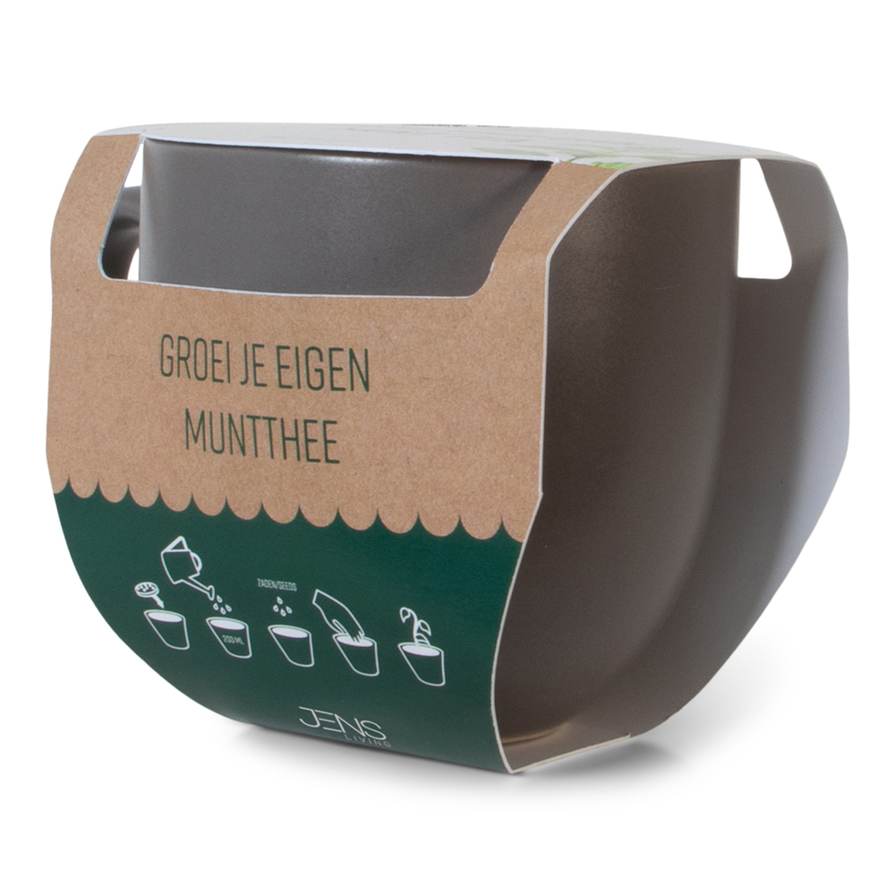 JENS Living Groei Je Eigen Muntthee Mok