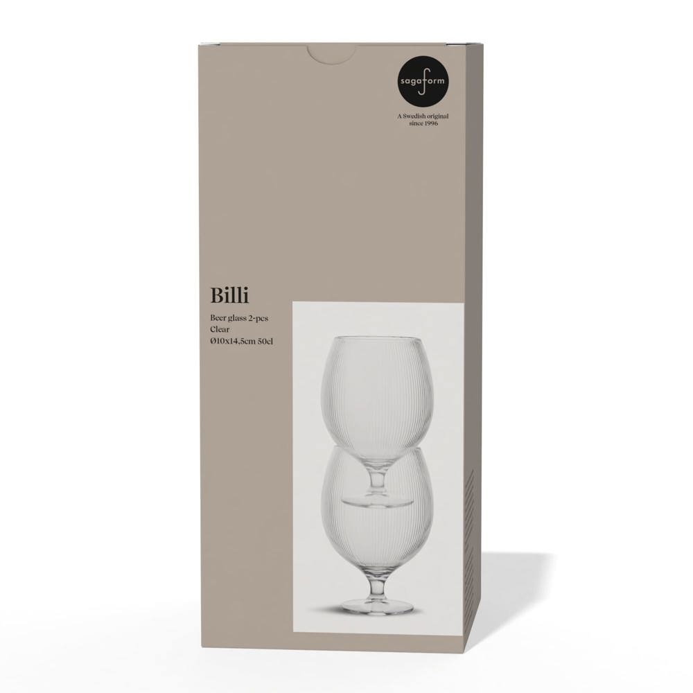 Billi bierglas set van 2