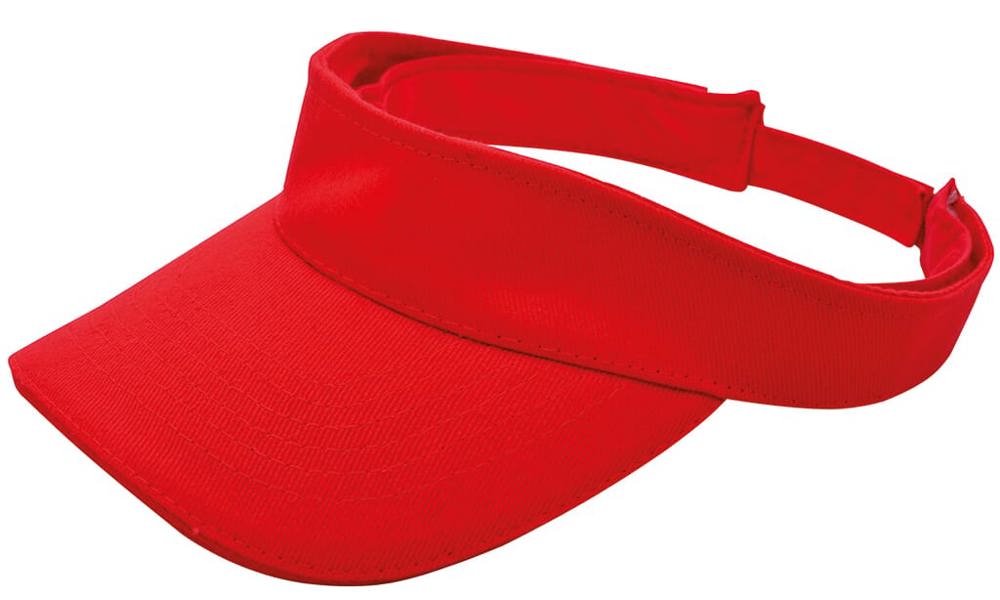 Brushed zonneklep - Rood (PMS 199c) / Rood
