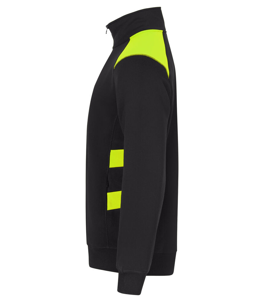 Clique - Ambition Half Zip Signaalgeel 4XL