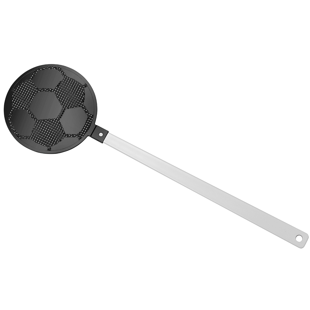 Vliegenmepper "voetbal" - wit/zwart