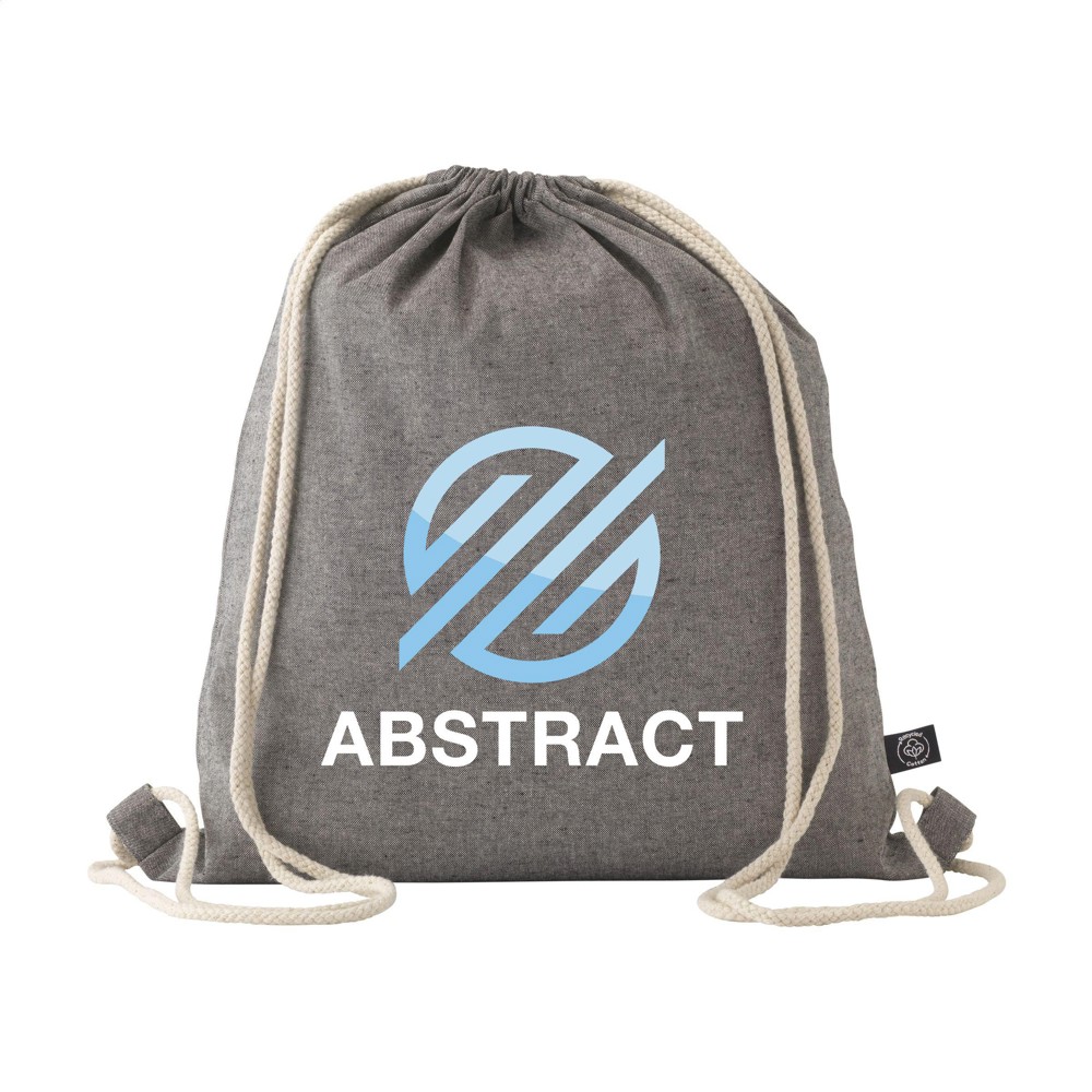 GRS Recycled Cotton PromoBag (180 g/m²) rugzak - Grijs