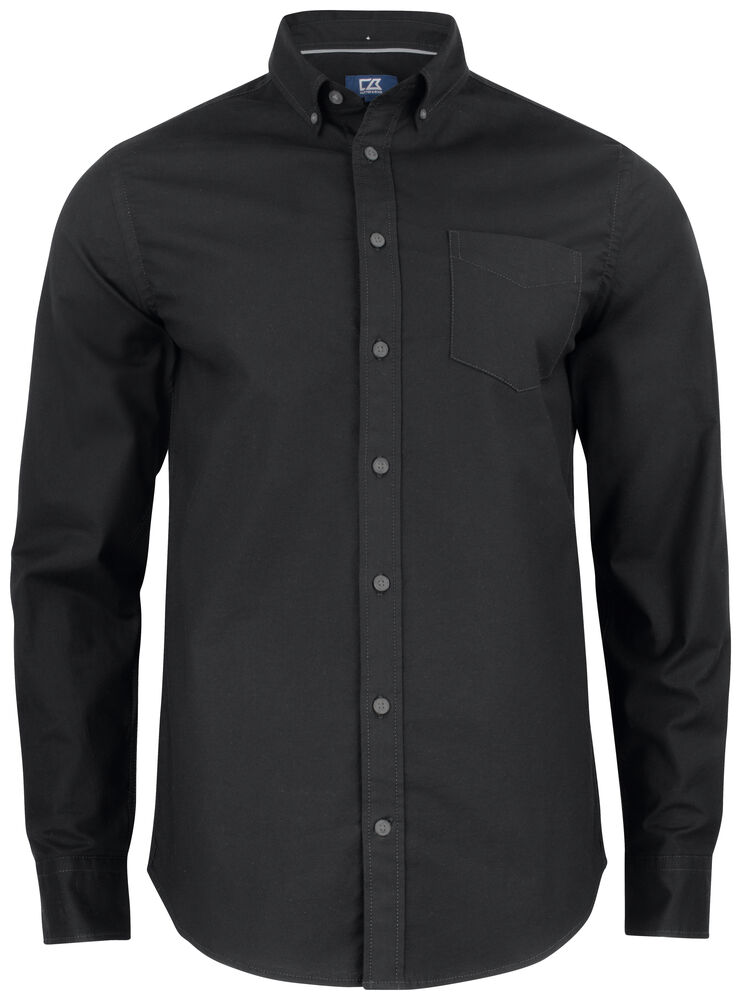Cutter & Buck - Hansville Shirt Heren - Zwart