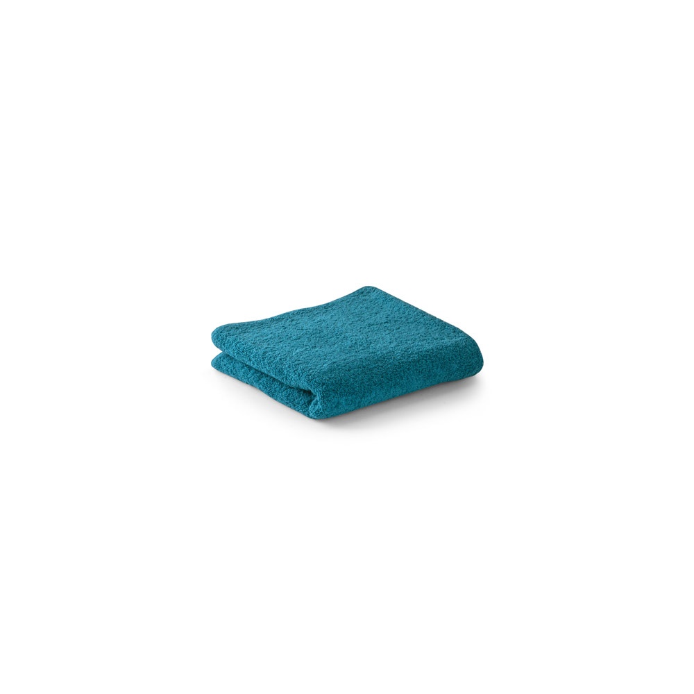 BARDEM S. Handdoek (350 g/m²) van katoen (82%) en gerecycleerd katoen (18%) - Licht blauw