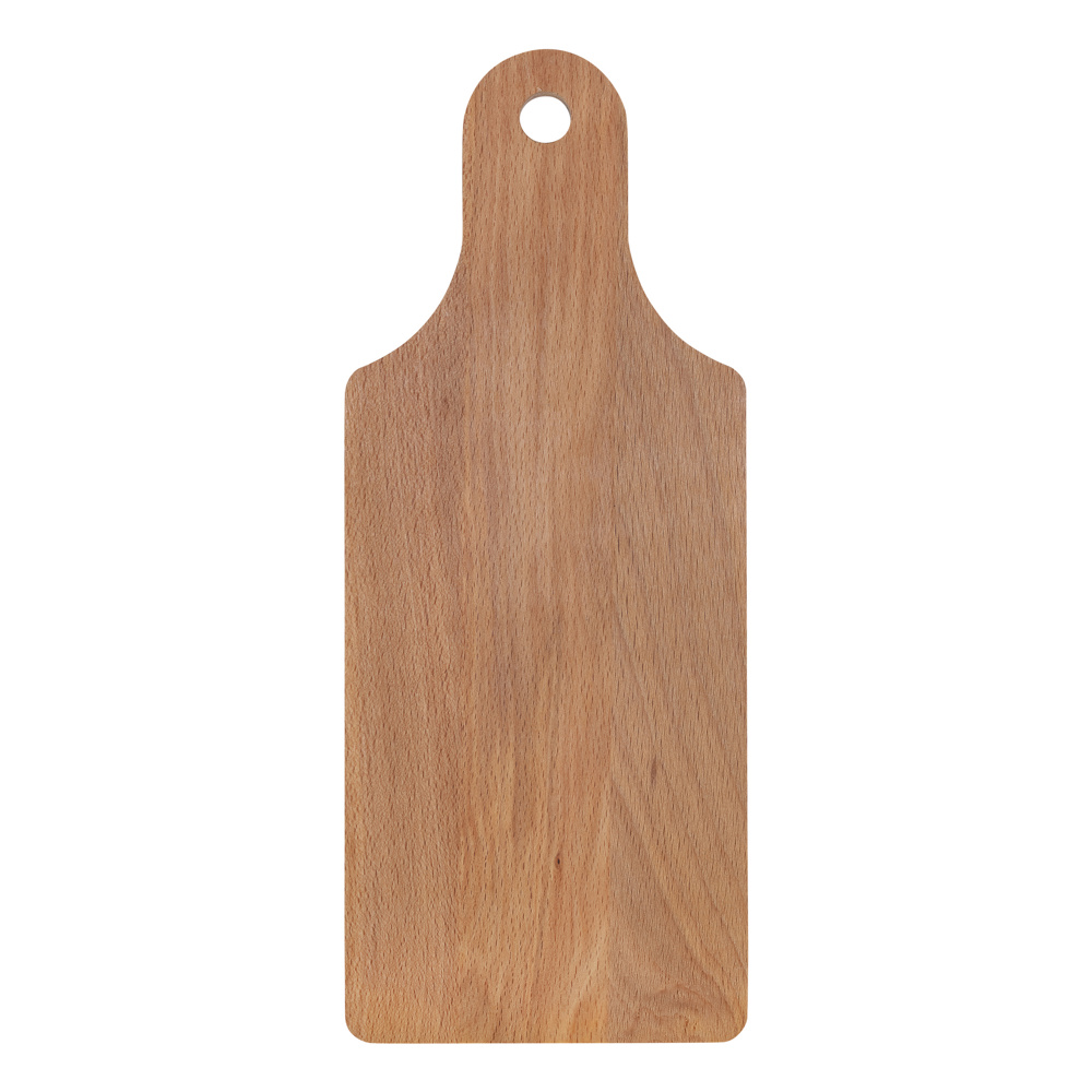 Plank met handvat beuken 28x11 cm