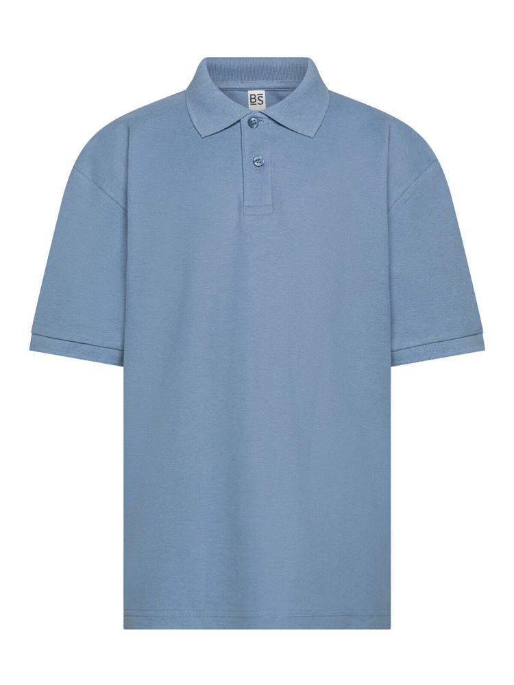BS Evolution kids polo, 180 gr/m² - Middenblauw (2157C)