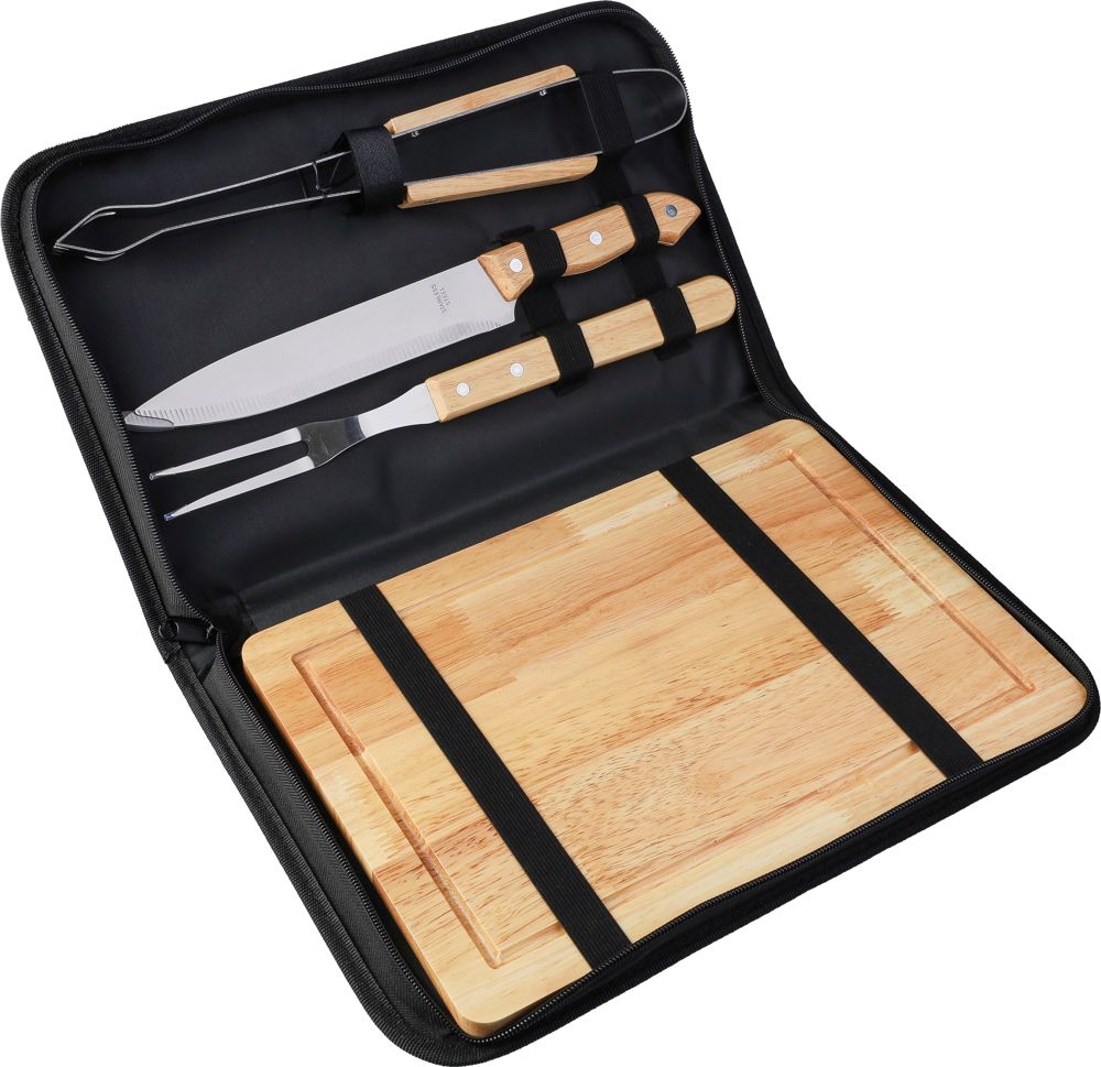 Barbecueset Kathleen | Rvs | 4 st | Polyester hoes