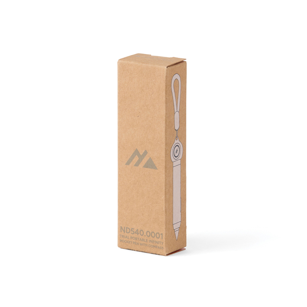 Nordic Drift Trail RCS Portable Infinity Pocket Pen & kompas