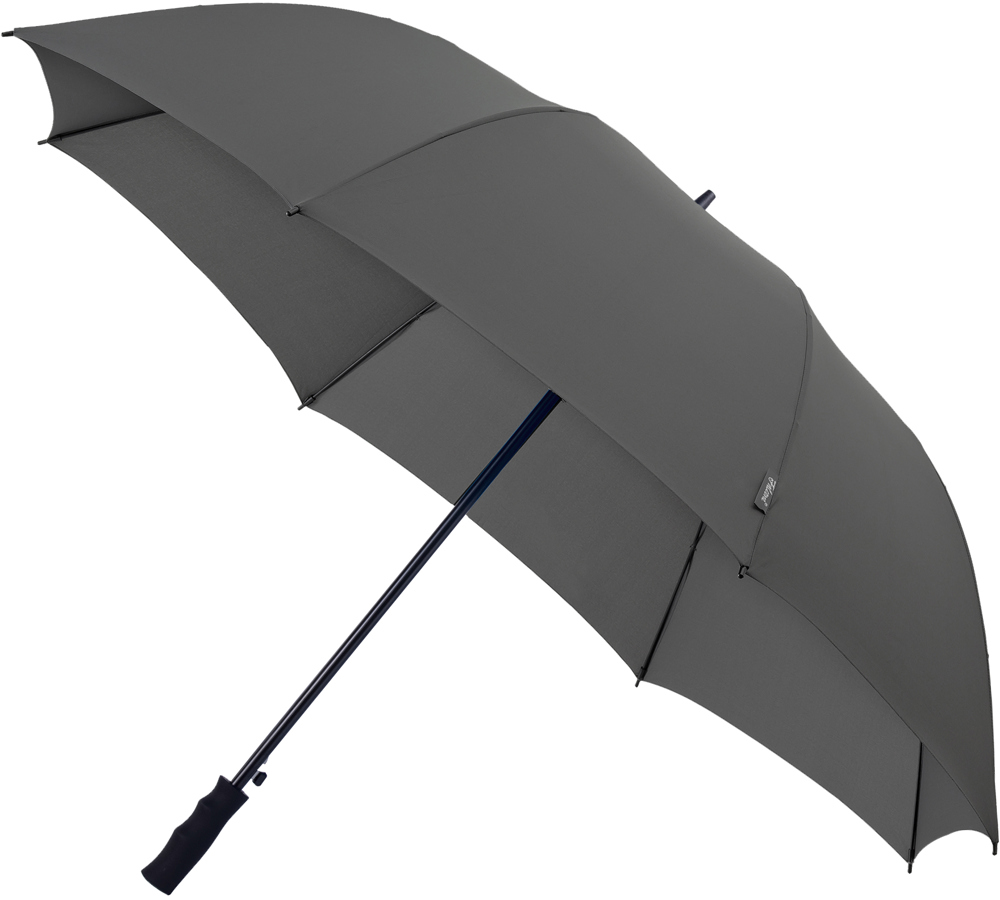 FALCONE - Golfparaplu - Automaat - Windproof - 120 cm - grijs (± PMS 425C)