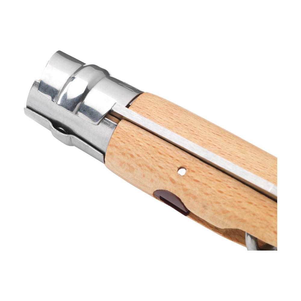 Opinel No 10 Kurkentrekker Flesopener in sleeve