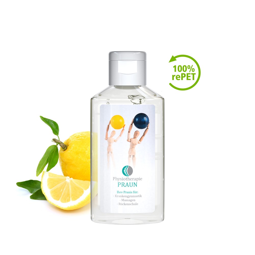 Handreinigingsgel, 50 ml, Body Label (R-PET)