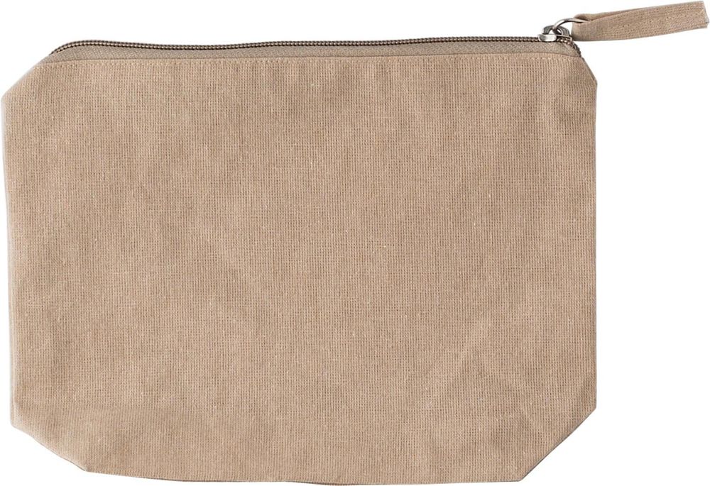Cosmetisch tasje Cressida | Gerecycled katoen 180 g/m²