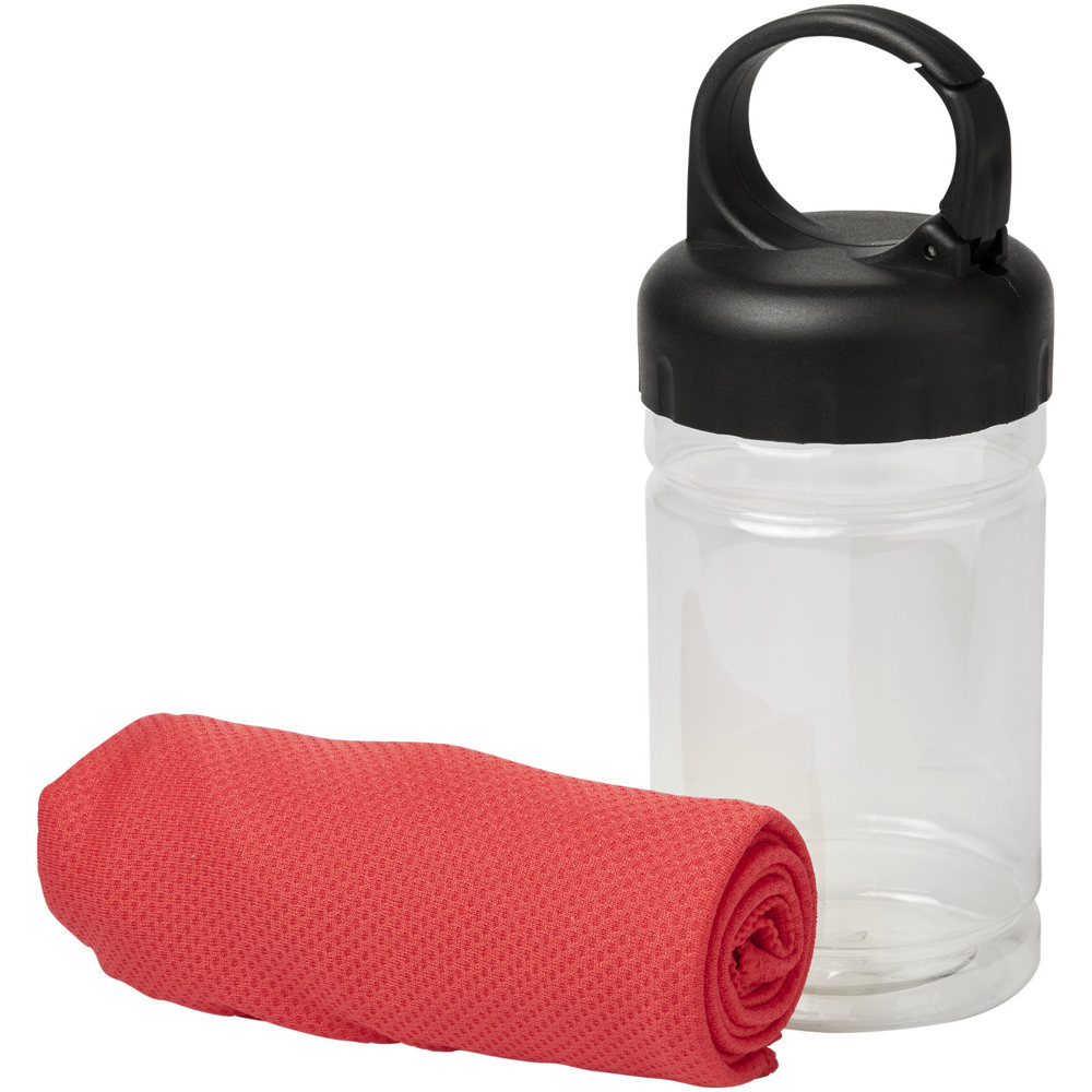 Remy koelhanddoek in PET-verpakking - Rood