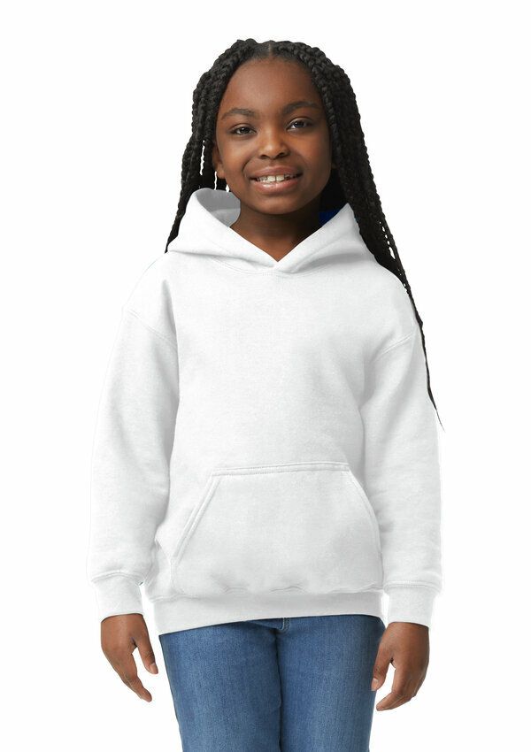 Gildan Heavy Blend Hooded Sweater for kids - 30 White
