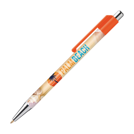 BATAM balpen Chrome - Oranje