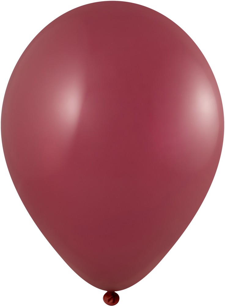 Ballonnen bedrukt High Quality Precision Print Ø 33 cm / omvang 85-95 cm / 11 inch - Burgundy (1132)