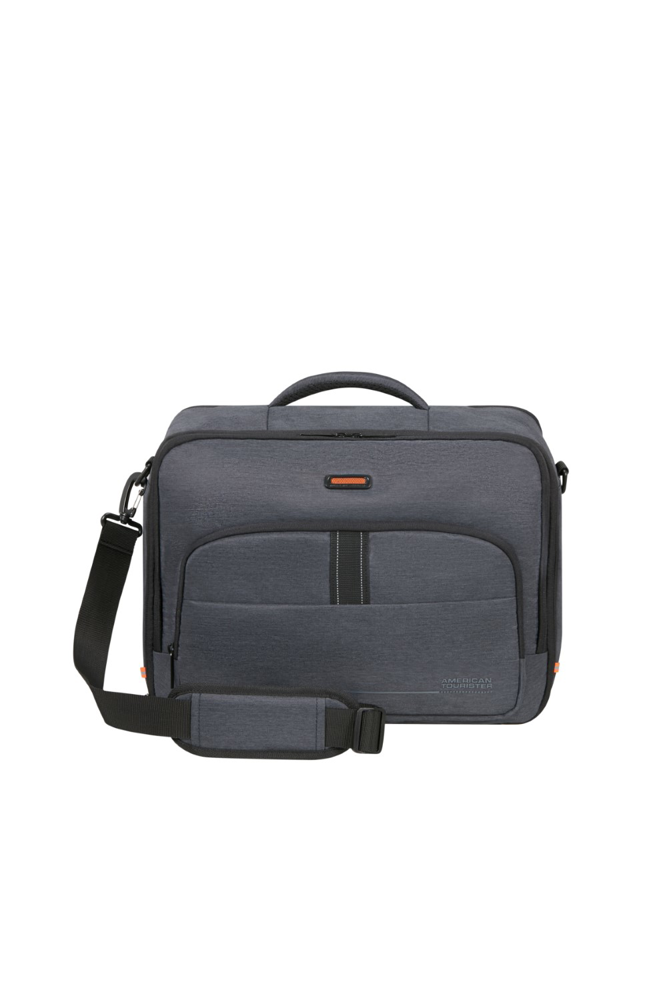 American Tourister At Work Nxt 3-Way Boarding Bag 15.6" - Grey Melange