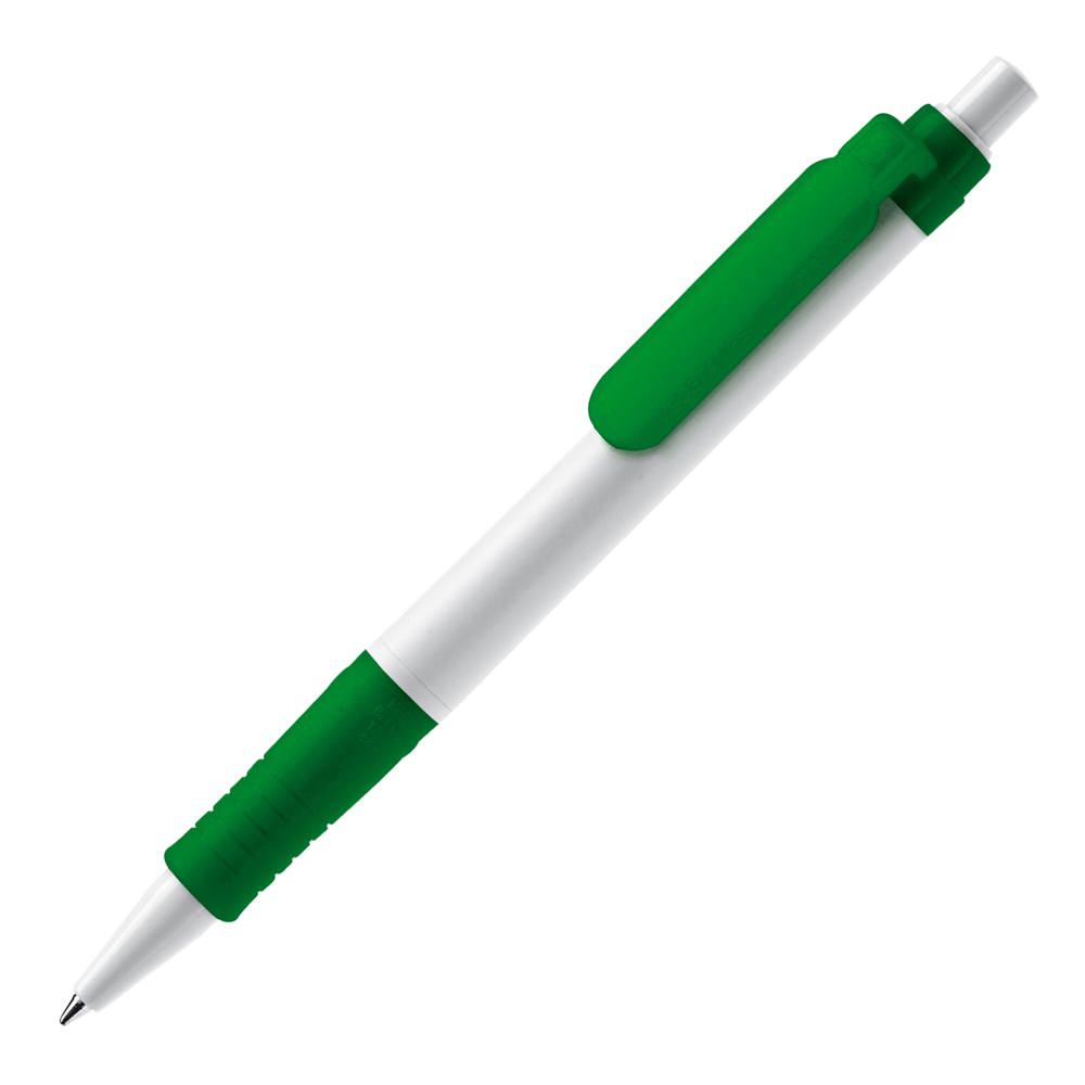 Balpen Vegetal Pen hardcolour - Wit / Groen