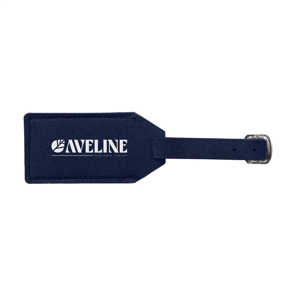 RPET Felt GRS Luggage Tag bagagelabel