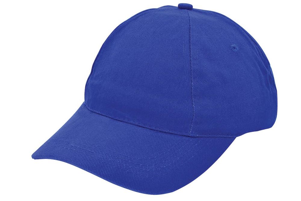 Brushed promo cap - Kobaltblauw (476C) / Kobaltblauw