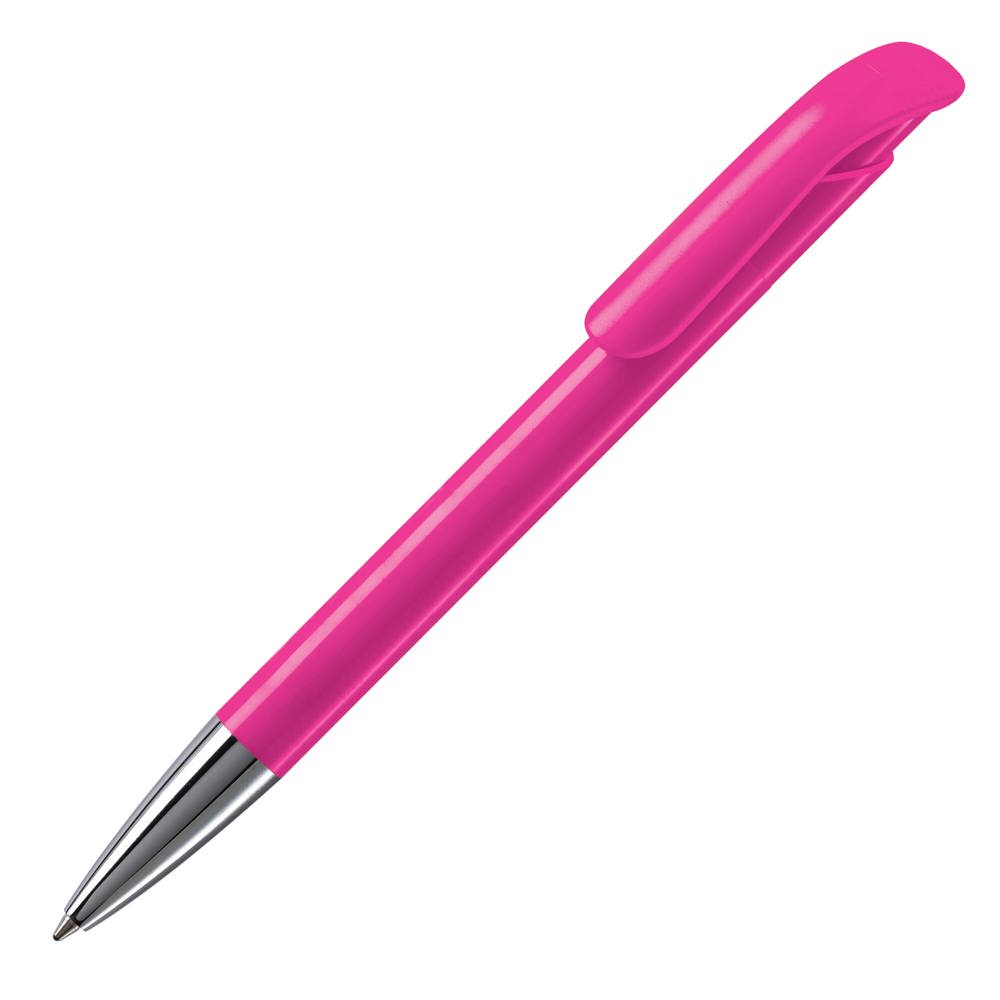 Balpen Atlas hardcolour metalen tip - roze