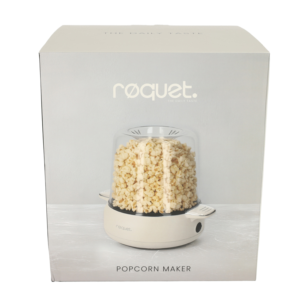 RØQUET Popcorn Maker Steengrijs