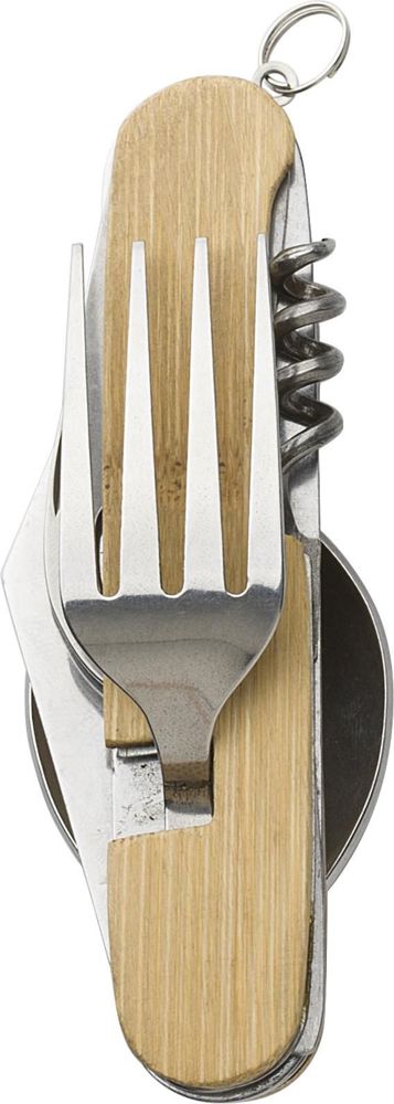 Bestelservies Ainsley | Bamboe | 6-in-1 - bruin
