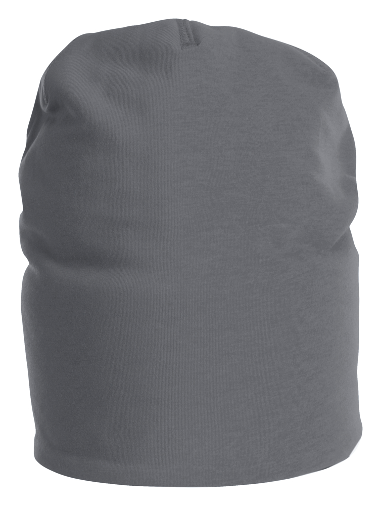 9038 GEVOERDE BEANIE - grijs