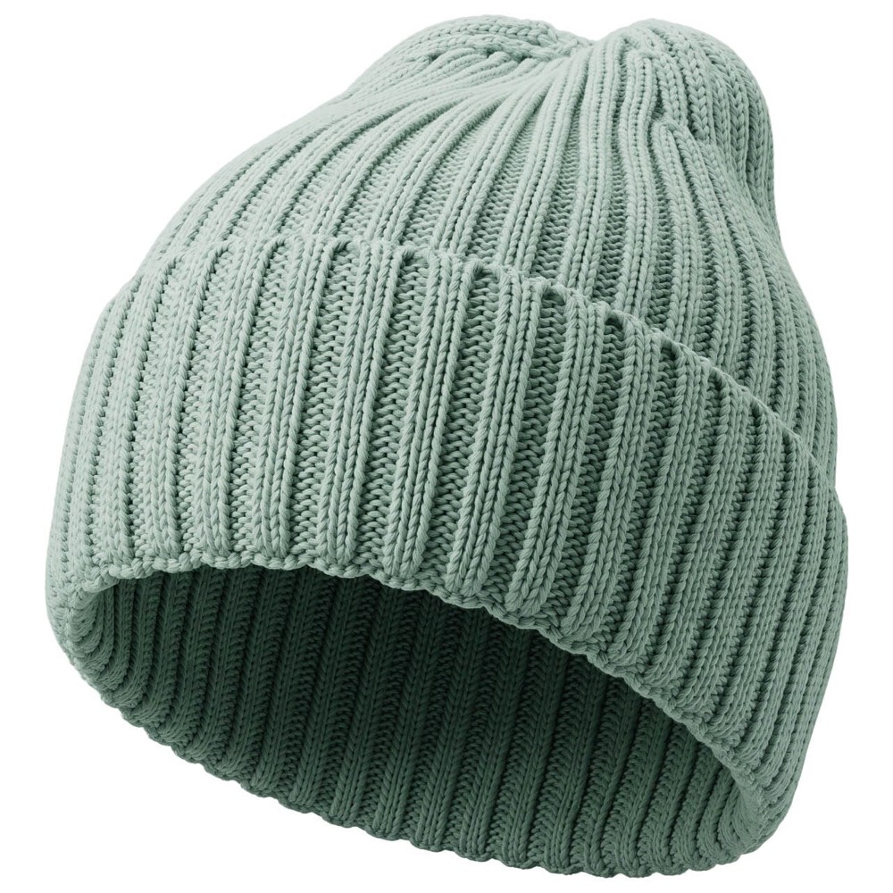 Gebreide muts, 15% Merinowol - Sage (PMS6149c) / Sage