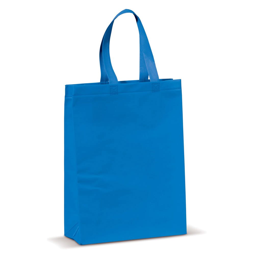 Draagtas gelamineerd non-woven medium 105g/m² - Blauw