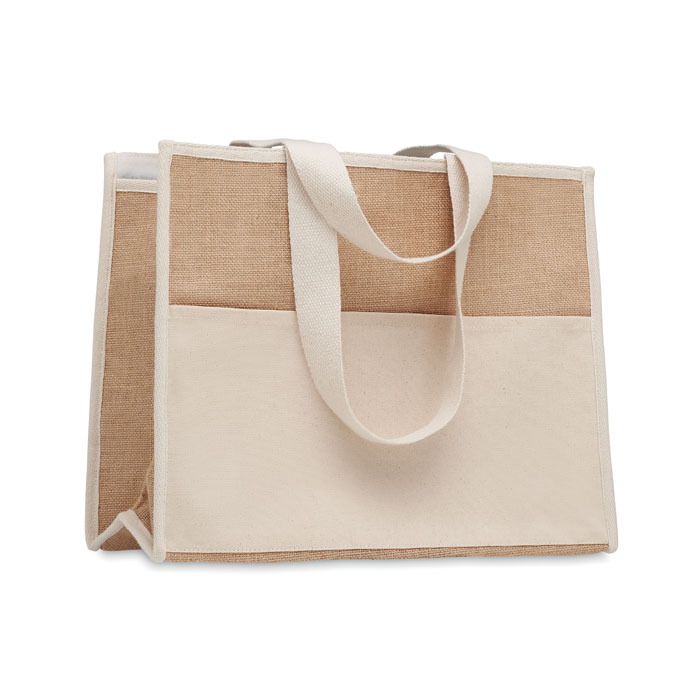 CAMPO DE GELI - Koeltas van canvas en jute