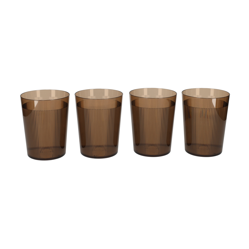 JENS Living Sapdispenser Set met 4 Bekers Taupe