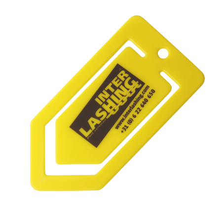 Papierclip pijl - geel