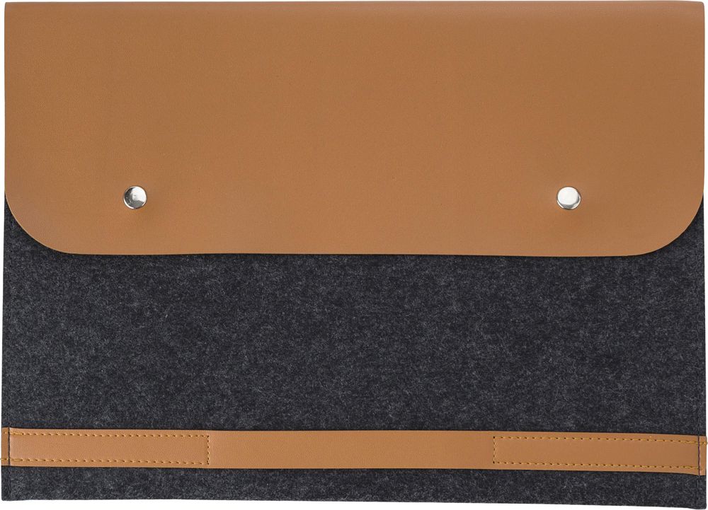 Laptophoes Jonathan | Gerecycled | Laptop 14" - Grijs