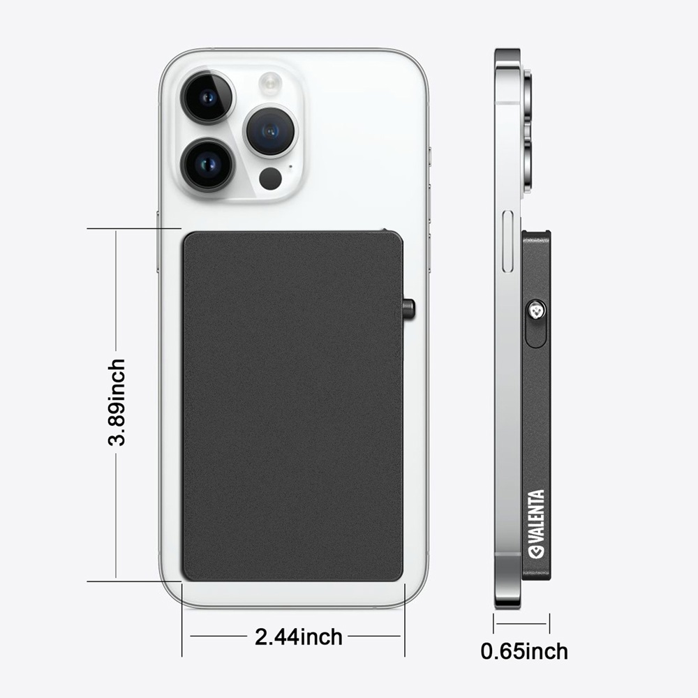 Cardproctector Aluminium Magsafe Graphite Grey