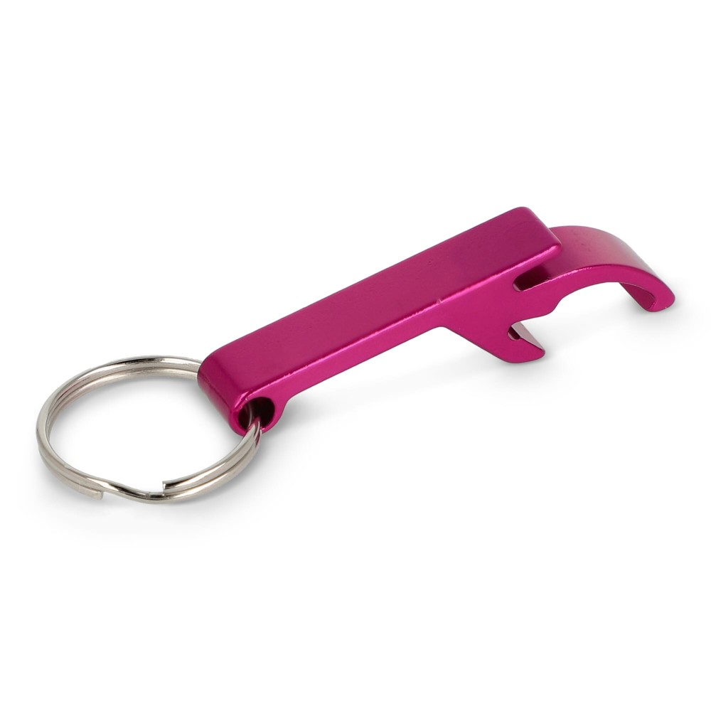 Flesopener sleutelhanger - roze