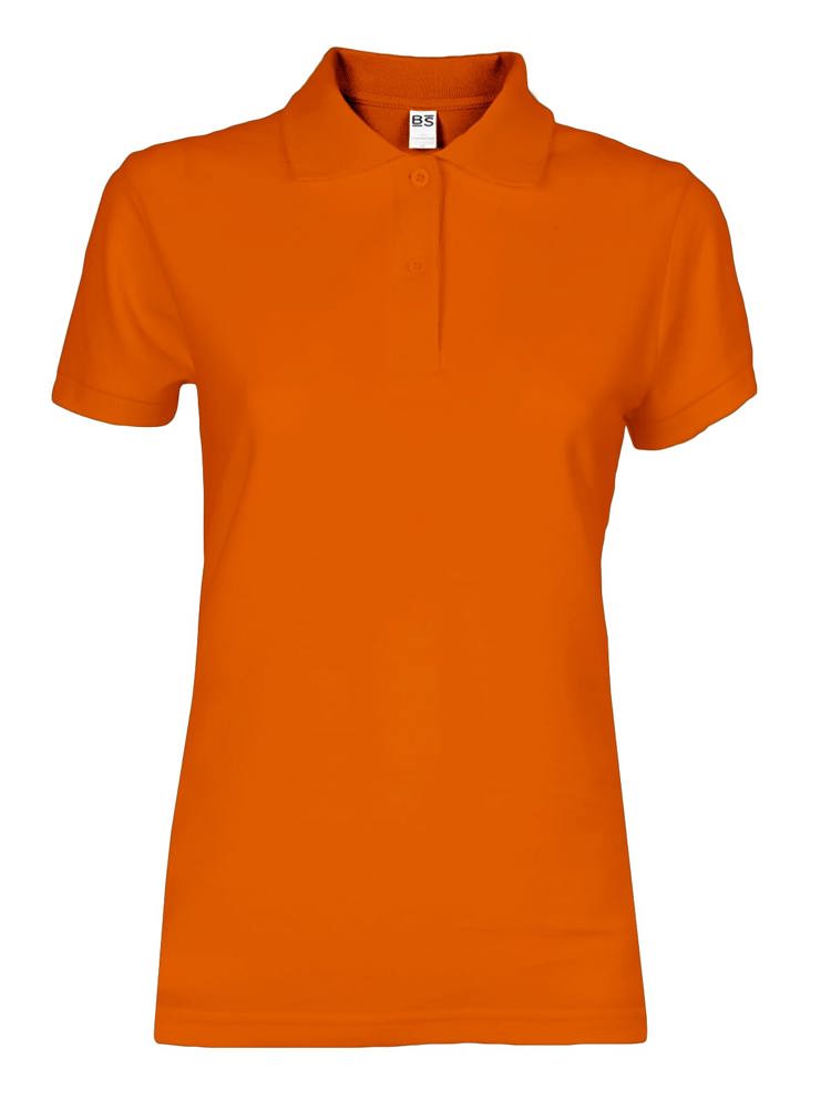 BS Evolution dames polo, 180 gr/m² - Oranje (PMS 1585C)